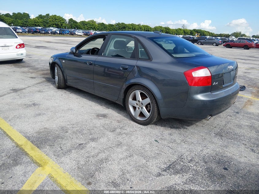 2005 AUDI A4 auction photo 3