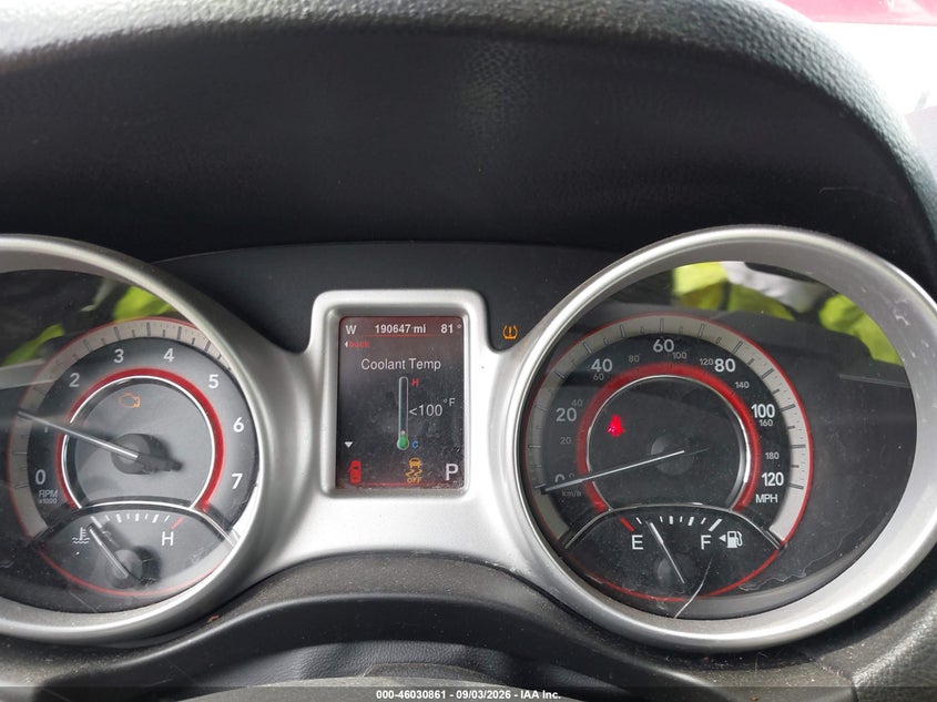 2013 DODGE JOURNEY auction photo 7