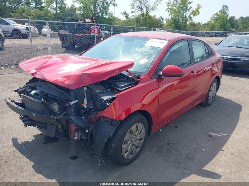 Vin: 3kpa24adxle299385, lot: 46530284, kia rio s 20202