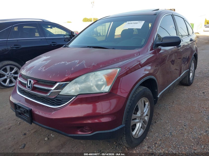 Vin: 5j6re4h5xal064282, lot: 46530296, honda cr-v ex 20102