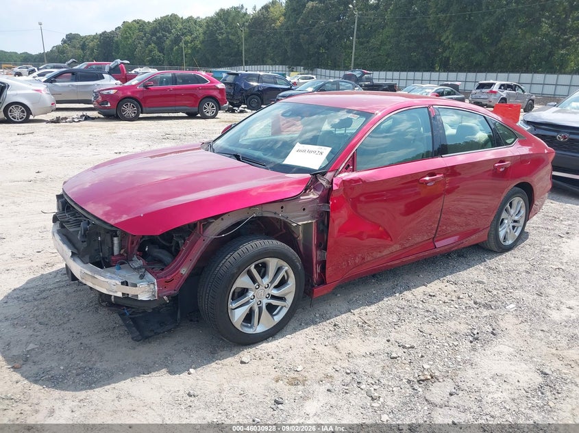 Vin: 1hgcv1f15ja028183, lot: 46530347, honda accord lx 20182