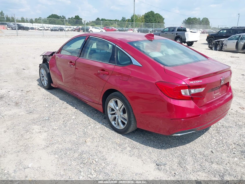 Vin: 1hgcv1f15ja028183, lot: 46530347, honda accord lx 20183