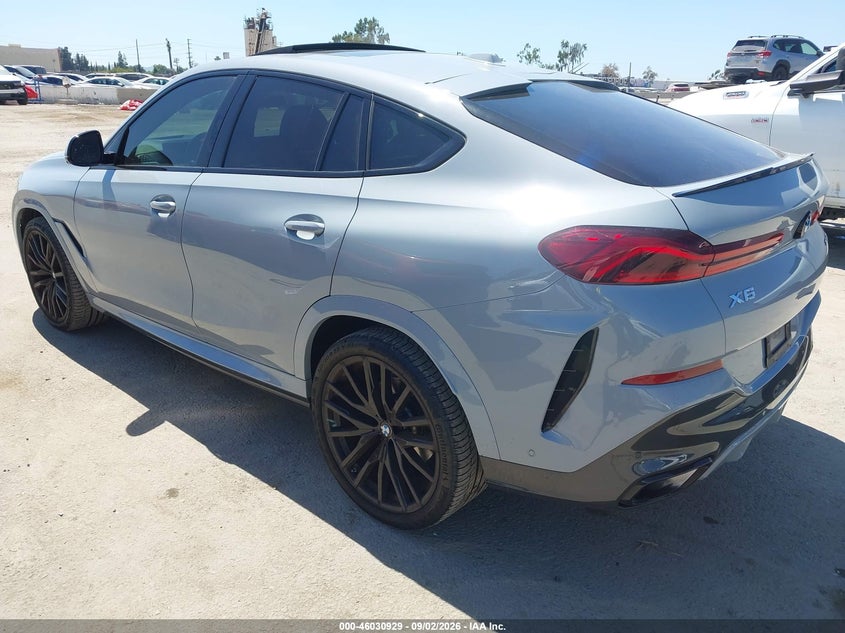 Vin: 5ux33ex05s9y65616, lot: 46530348, bmw x6 xdrive40i 20253