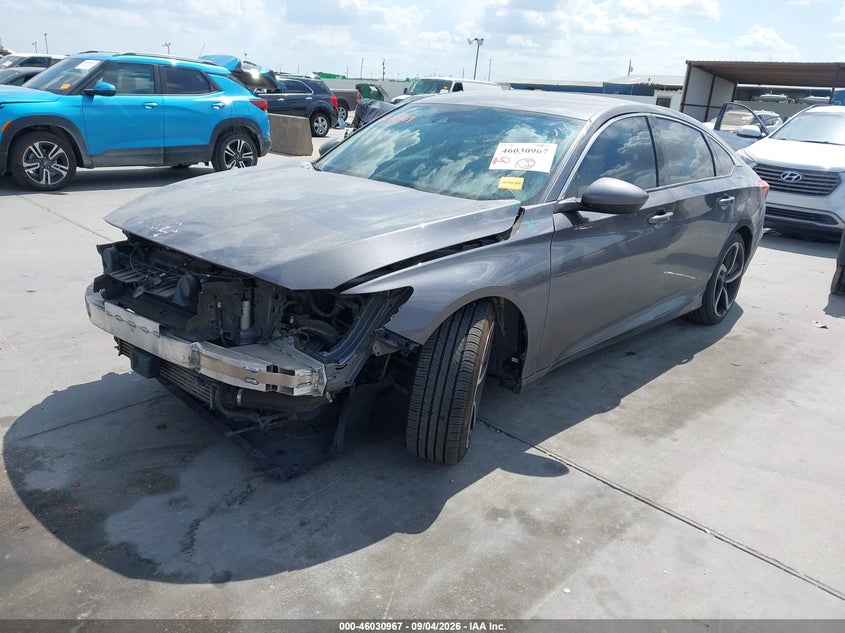 Vin: 1hgcv1f33ja184689, lot: 46530386, honda accord sport 20182