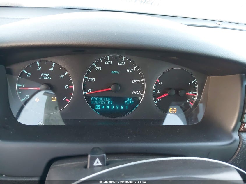 CHEVROLET IMPALA 2007 VIN 2G1WU58R279402769