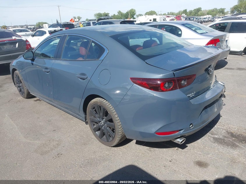 Vin: 3mzbpbcmxrm419513, lot: 46530403, mazda mazda3 2.5 s carbon edition 20243