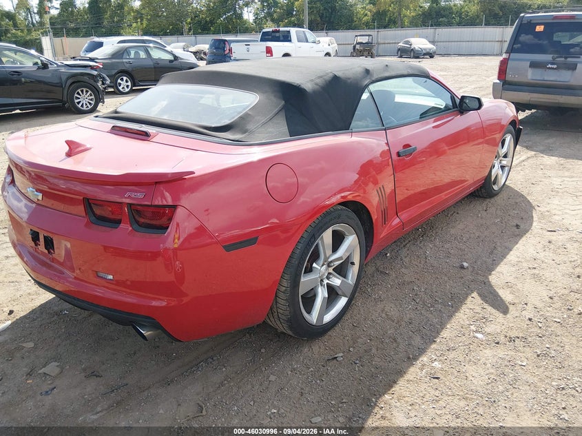 2011 CHEVROLET CAMARO auction photo 4