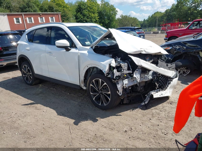 Vin: jm3kfbdm9n0605729, lot: 46530426, mazda cx-5 2.5 s premium 20221