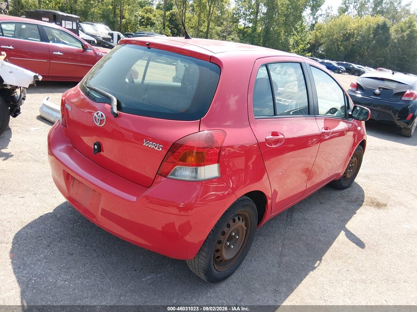 Vin: jtdkt4k36a5318126, lot: 46530442, toyota yaris 20104