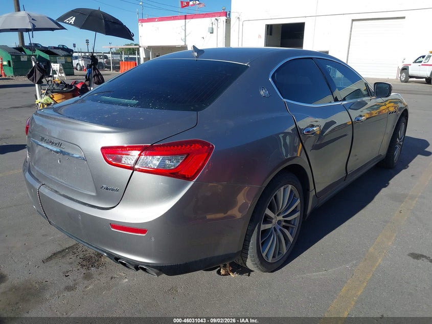 2016 MASERATI GHIBLI auction photo 4