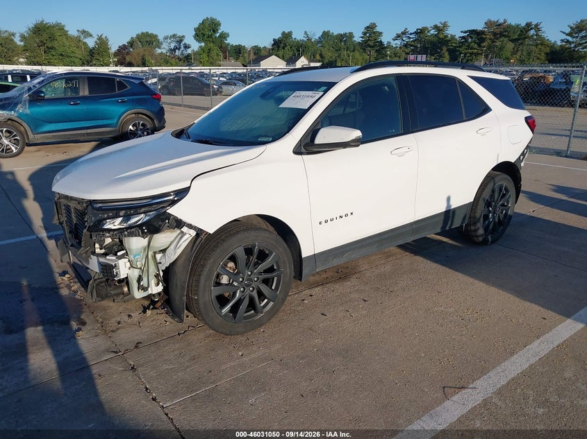 Vin: 3gnaxweg8pl146739, lot: 46530469, chevrolet equinox awd rs 20232