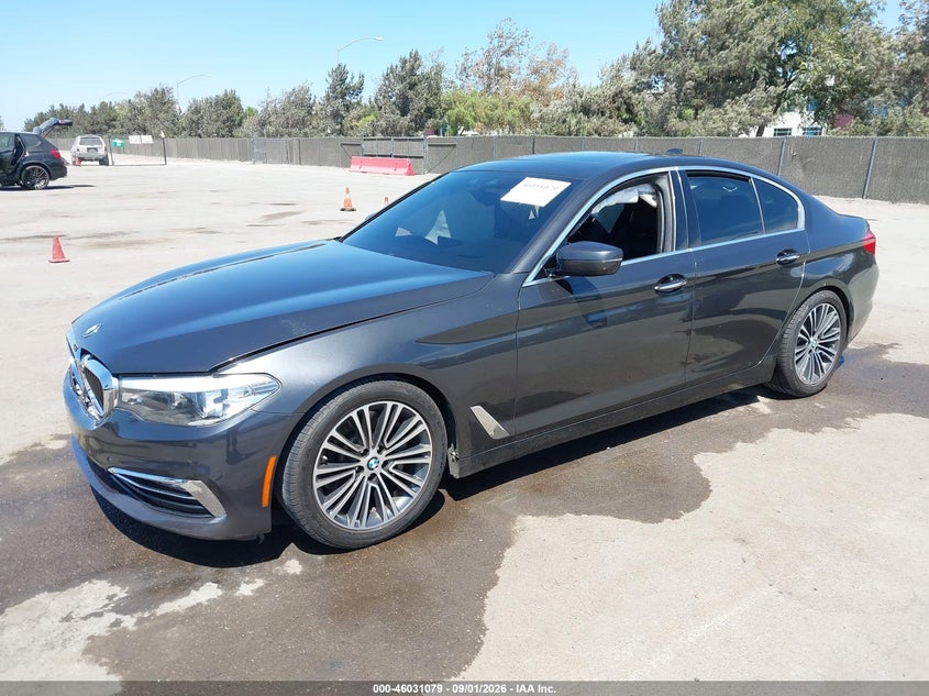 Vin: wbaja5c50jg898451, lot: 46530498, bmw 530i 20182