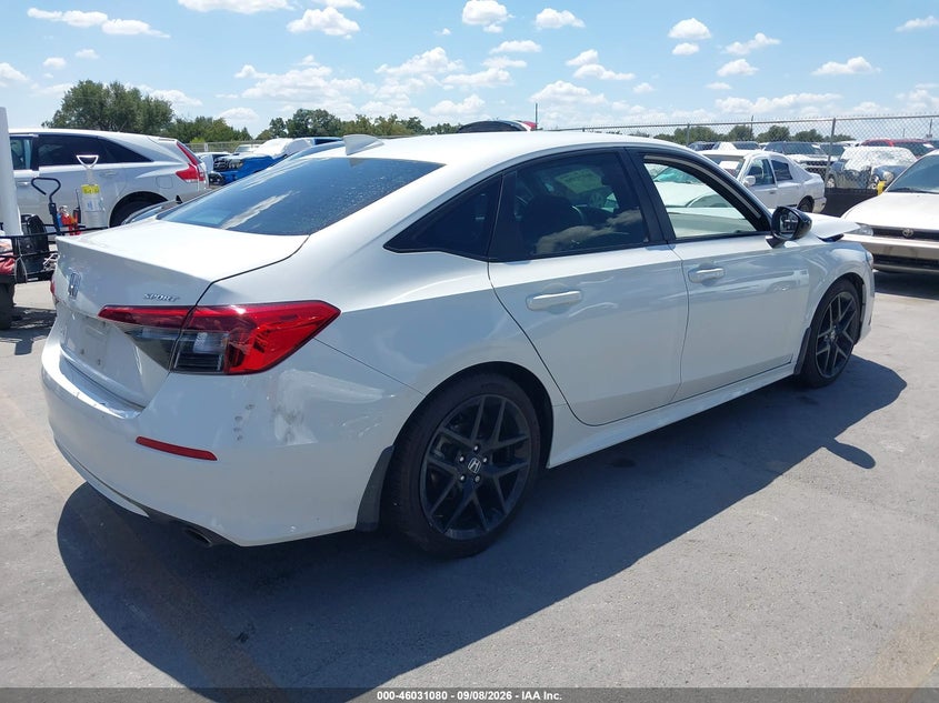 Vin: 2hgfe2f51rh557245, lot: 46530499, honda civic sport 20244
