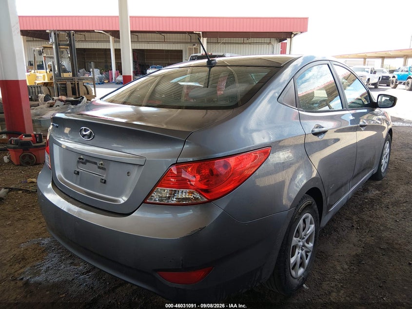Vin: kmhct4aexeu728815, lot: 46530510, hyundai accent gls 20144