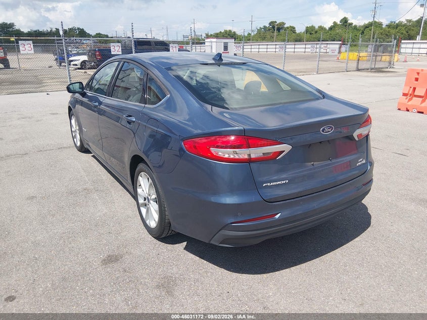 2019 FORD FUSION HYBRID auction photo 3
