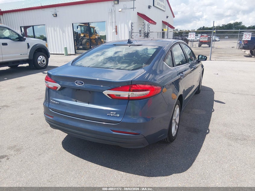 2019 FORD FUSION HYBRID auction photo 4