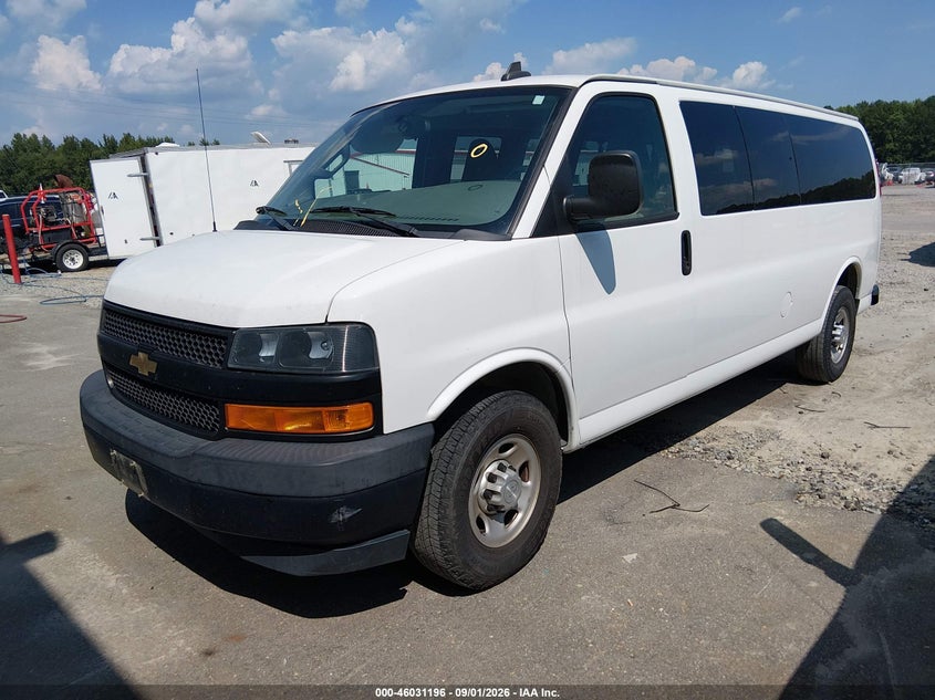 Vin: 1gazgnfg2k1355990, lot: 46530615, chevrolet express 3500 ls 20192