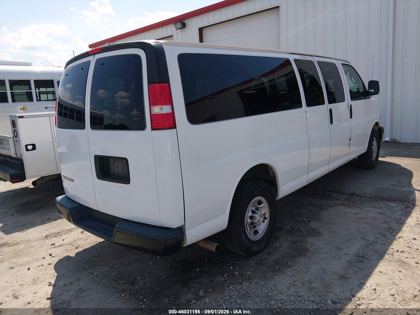 Vin: 1gazgnfg2k1355990, lot: 46530615, chevrolet express 3500 ls 20194