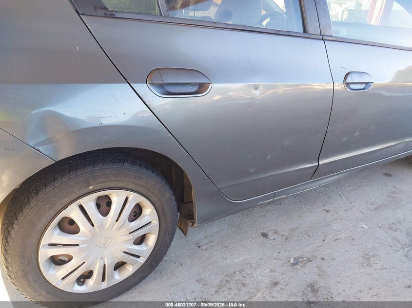 HONDA INSIGHT 2010 VIN JHMZE2H5XAS007109