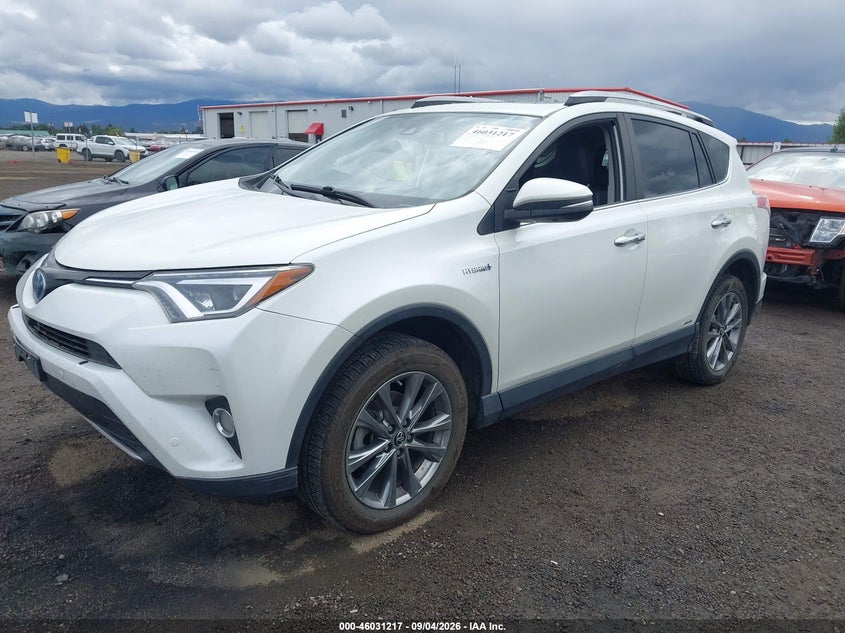 Vin: jtmdjrev4jd164370, lot: 46530636, toyota rav4 hybrid limited 20182