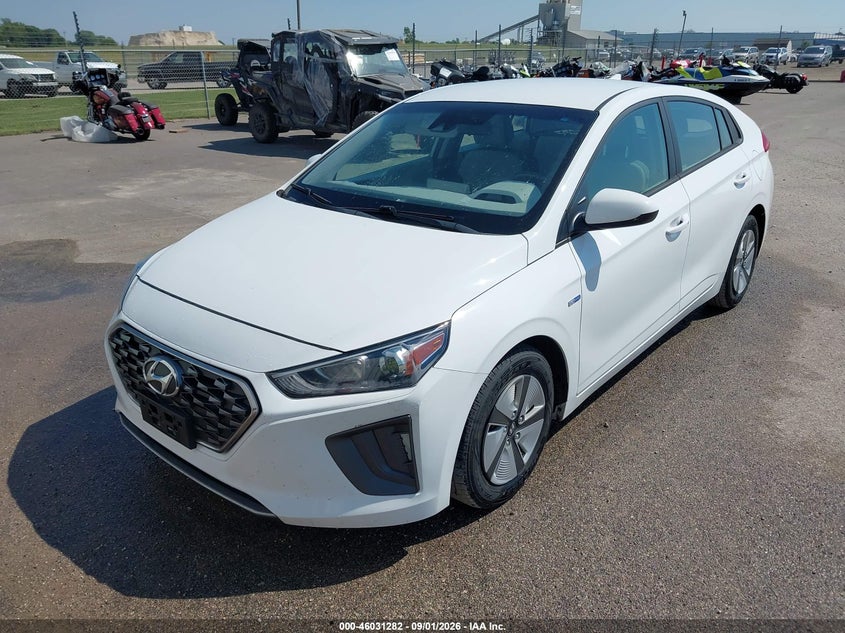 Vin: kmhc65lc8lu232028, lot: 46530701, hyundai ioniq hybrid blue 20202