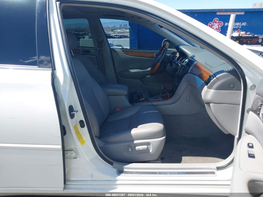 LEXUS ES 330 2006 VIN JTHBA30G565144383
