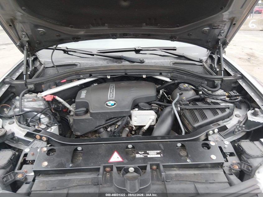 2014 BMW X3 SPORT UTILITY VEHICLE 2.0L I-4 DI, DOHC, VVT, TURBO, PREMIUM , 240HP