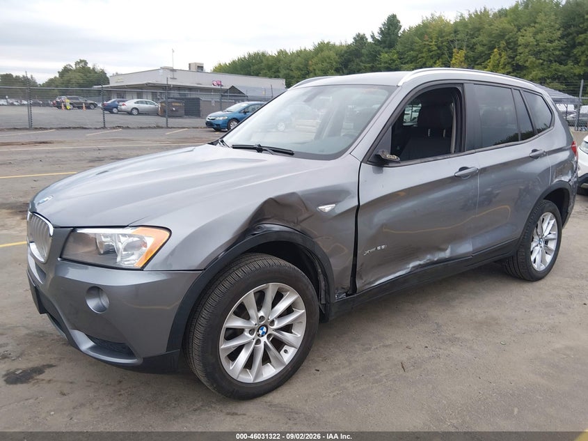 2014 BMW X3 SPORT UTILITY VEHICLE 2.0L I-4 DI, DOHC, VVT, TURBO, PREMIUM , 240HP