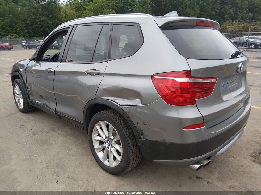 2014 BMW X3 SPORT UTILITY VEHICLE 2.0L I-4 DI, DOHC, VVT, TURBO, PREMIUM , 240HP
