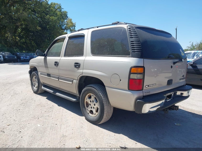 2005 CHEVROLET TAHOE auction photo 3