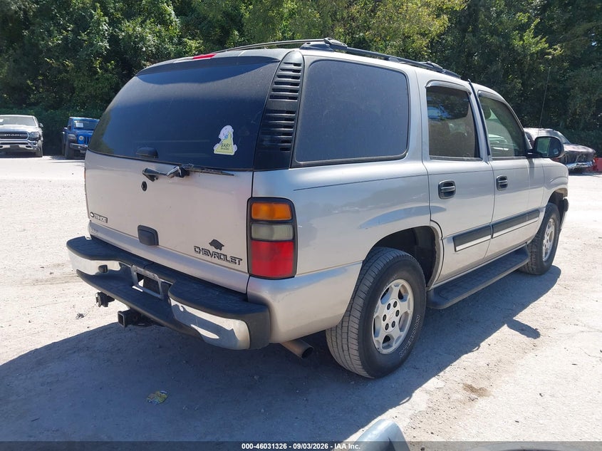 2005 CHEVROLET TAHOE auction photo 4