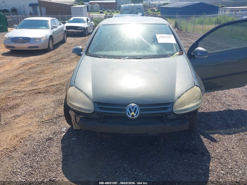 VOLKSWAGEN RABBIT 2008 VIN WVWBA71K48W117796