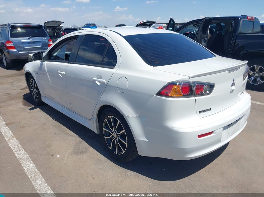 Vin: ja32u2fu9hu013674, lot: 46530789, mitsubishi lancer es 20173