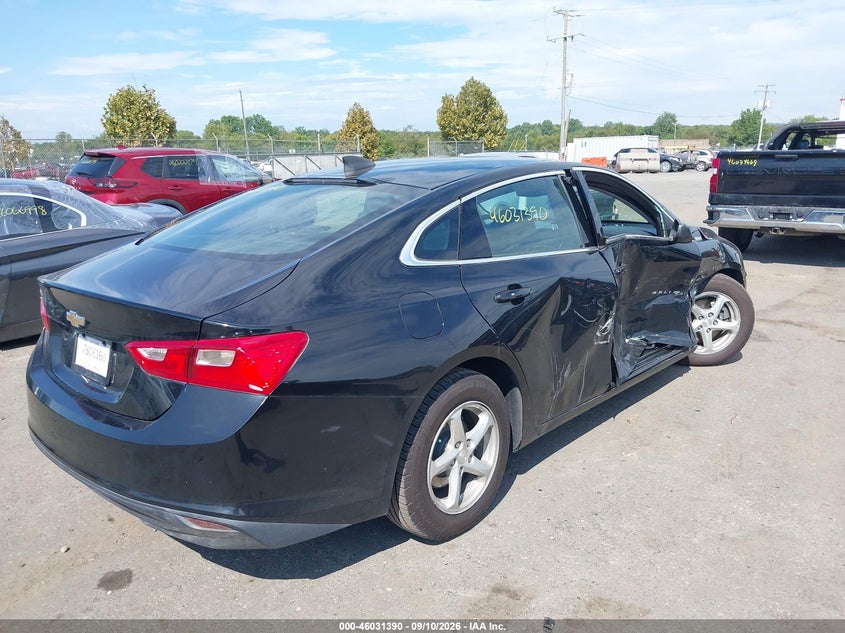Vin: 1g1zb5st3jf195427, lot: 46530809, chevrolet malibu 1ls 20184