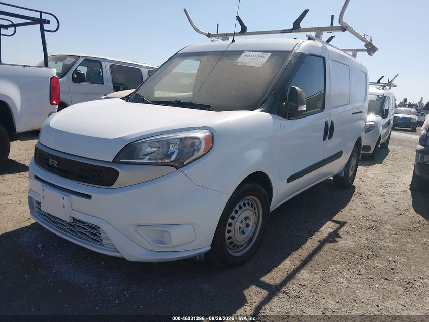 Vin: zfbhrfab9n6w42624, lot: 46530815, ram promaster city cargo van 20222