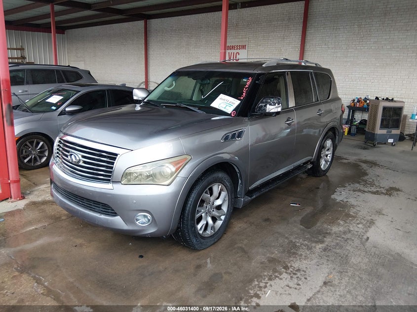 Vin: jn8az2nc8c9315187, lot: 46530819, infiniti qx56 20122