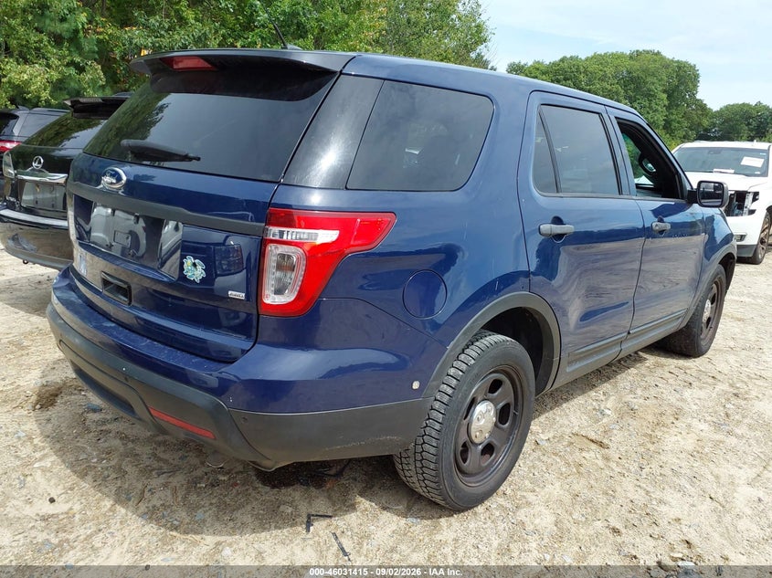 2015 FORD UTILITY POLICE INTERCEPTOR auction photo 4