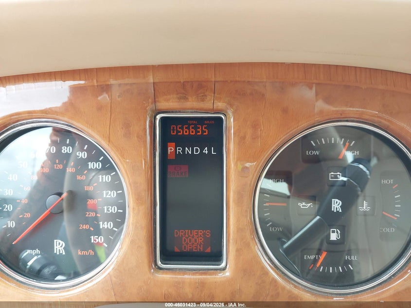 2000 ROLLS-ROYCE SILVER SERAPH auction photo 7