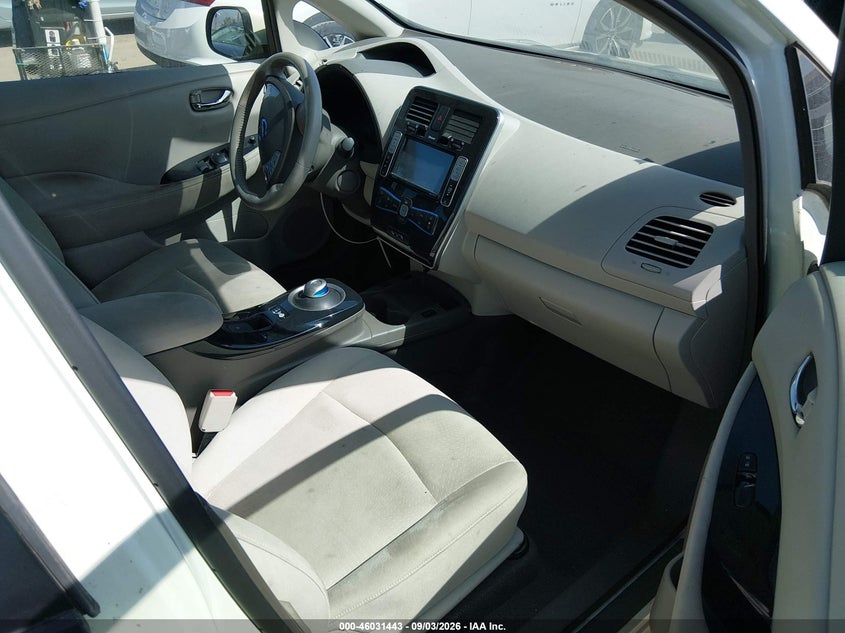 NISSAN LEAF 2012 VIN JN1AZ0CPXCT024041