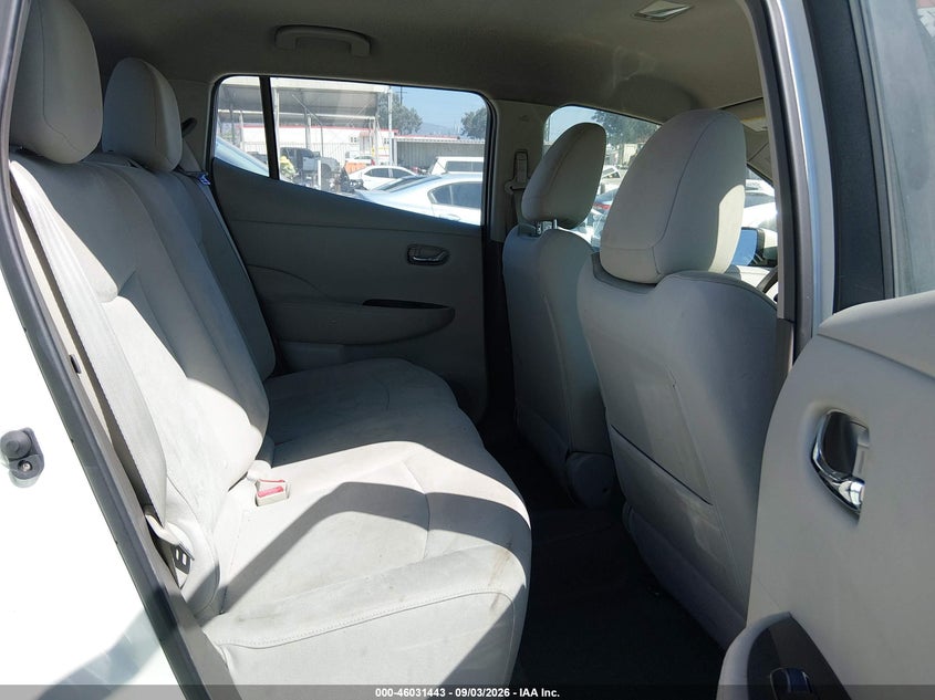 NISSAN LEAF 2012 VIN JN1AZ0CPXCT024041