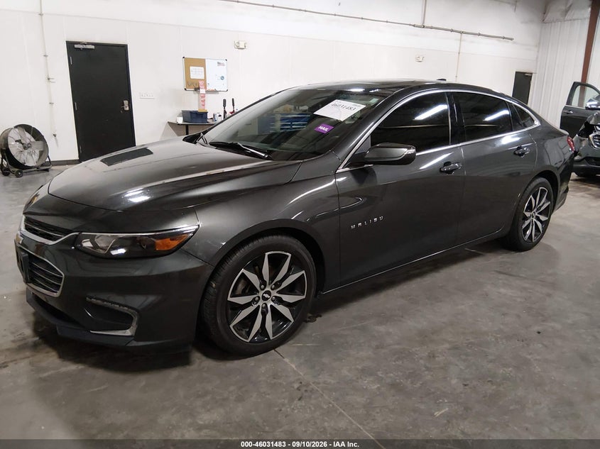 2016 Chevrolet Malibu, Град, IAAI, VIN 1G1ZE5ST6GF251277 — фото 2