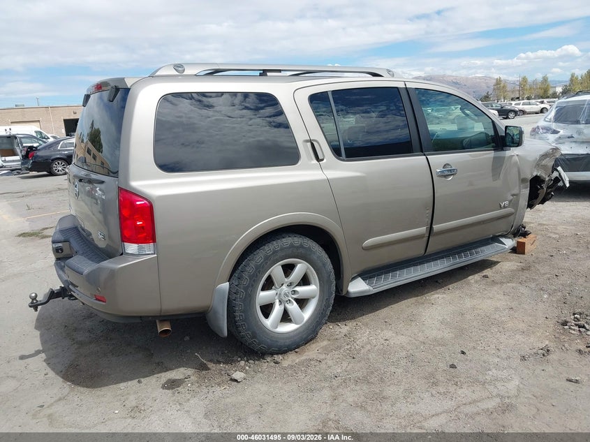NISSAN ARMADA 2008 VIN 5N1AA08D48N629294