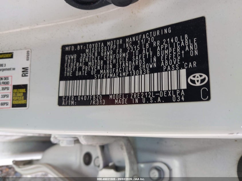 TOYOTA COROLLA - zdjęcie 9