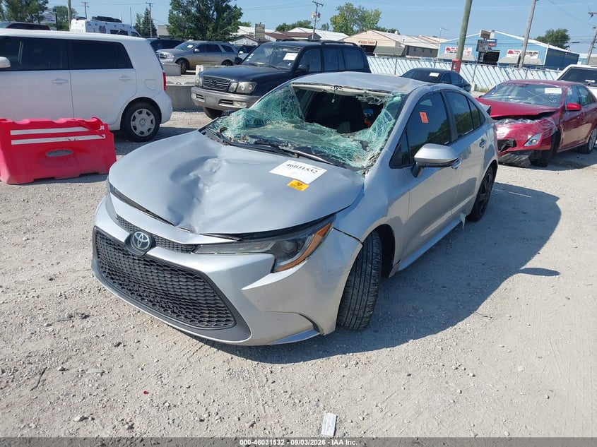 Vin: 5yfepmae4mp155391, lot: 46530951, toyota corolla le 20212