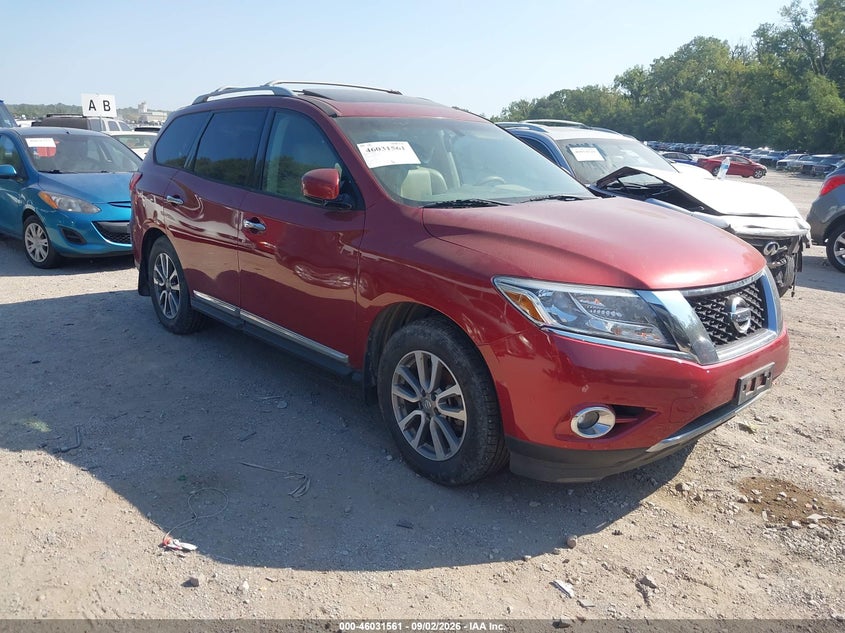 2013 NISSAN PATHFINDER auction photo 1
