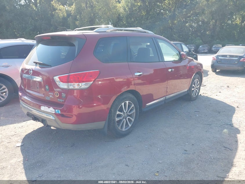 2013 NISSAN PATHFINDER auction photo 4