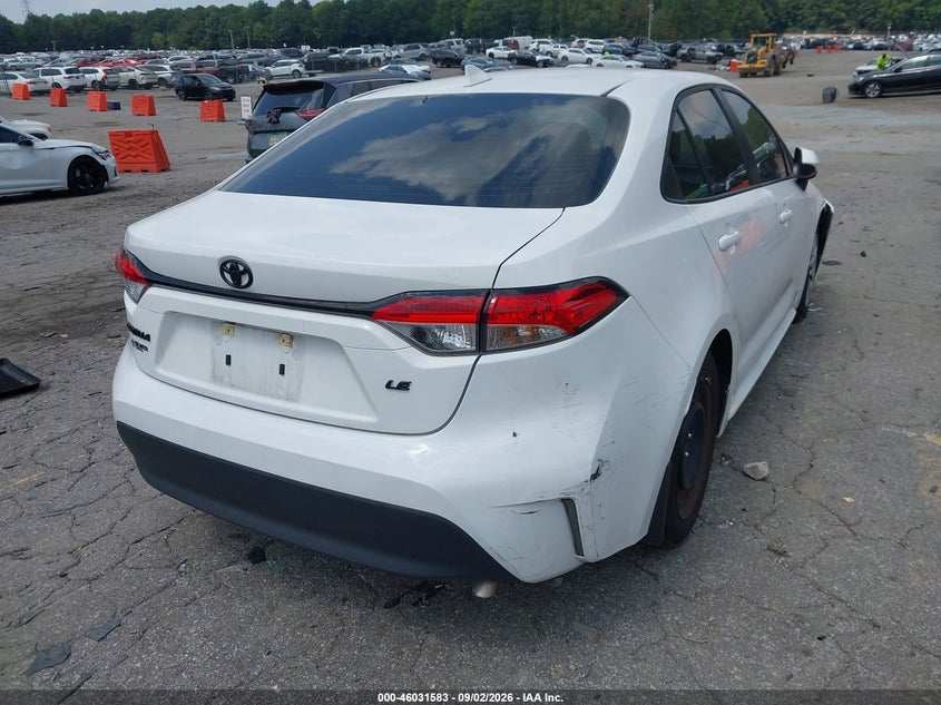 Vin: 5yfb4mde7sp276498, lot: 46531002, toyota corolla le 20254