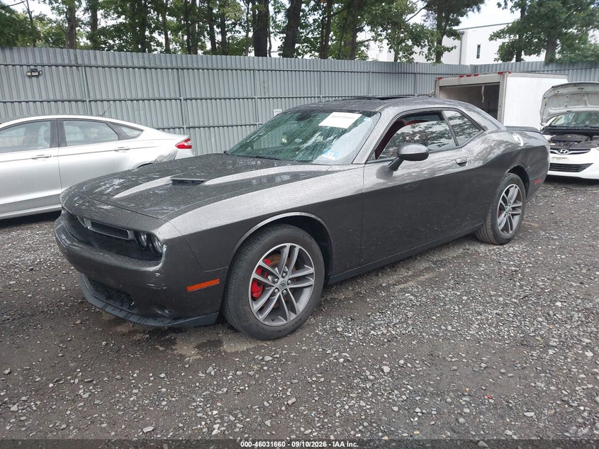 2019 Dodge Challenger, Flood, IAAI, VIN 2C3CDZGG6KH549634 — photo 2