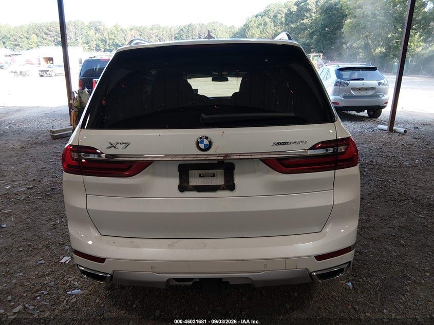 2022 BMW X7 (VIN: 5UXCW2C07N9L79552)
