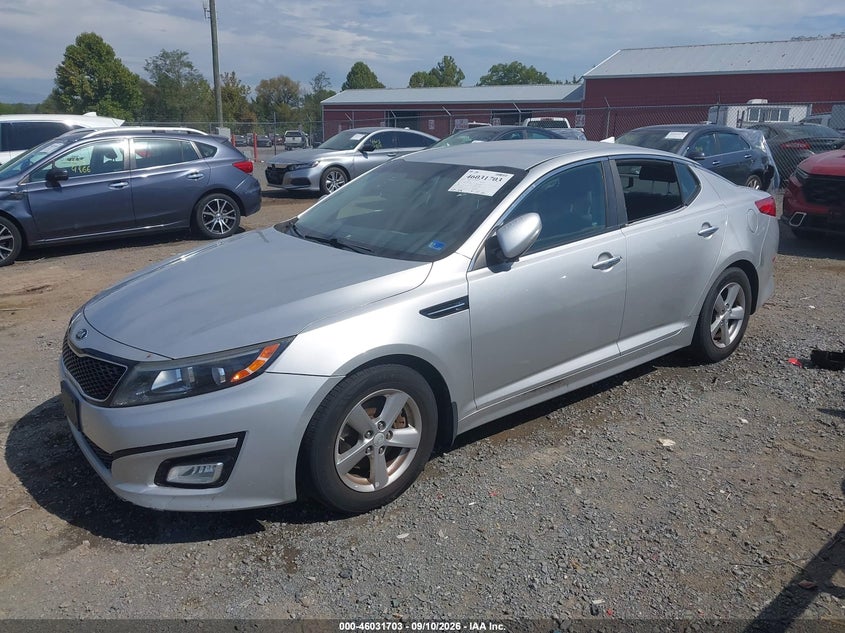 Vin: 5xxgm4a75fg378828, lot: 46531122, kia optima lx 20152